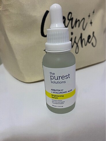 The purest solutions serum