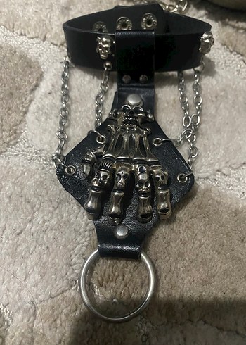 Gotik Zincir Detaylı Kadın El Zinciri - Görsel 2