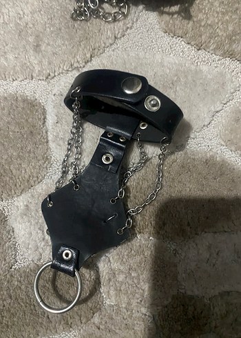 Gotik Zincir Detaylı Kadın El Zinciri - Görsel 6