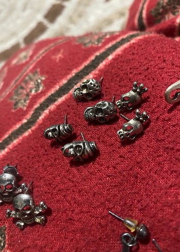 Grunge Punk Küpe Seti - Görsel 4