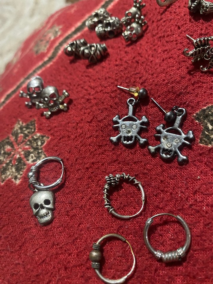 Grunge Punk Küpe Seti - Görsel 3