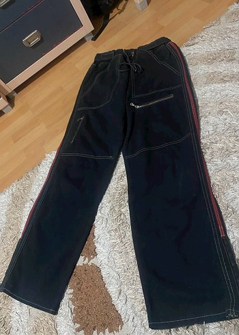 Siyah harajuku pantolon gotik - Görsel 2