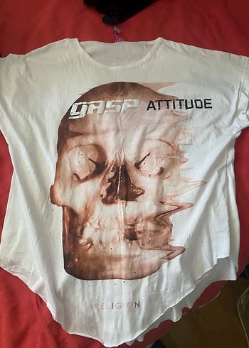 Kurukafa Baskılı Oversize Tişört