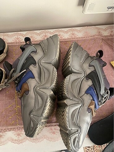 39 Beden gri Renk Gri sneaker ayakkabı