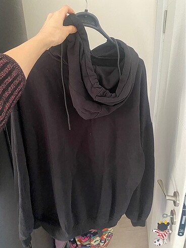 l Beden siyah Renk Anime arcane sweatshirt