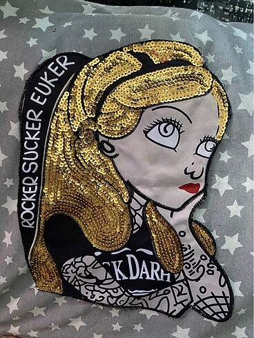 Diğer Metal girl arma patch
