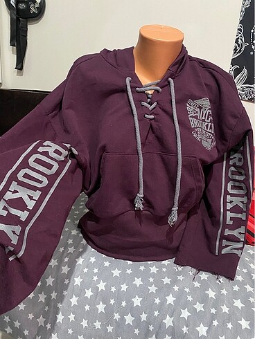 xl Beden Mor sweatshirt spor