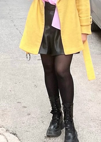 Deri şort - Görsel 3