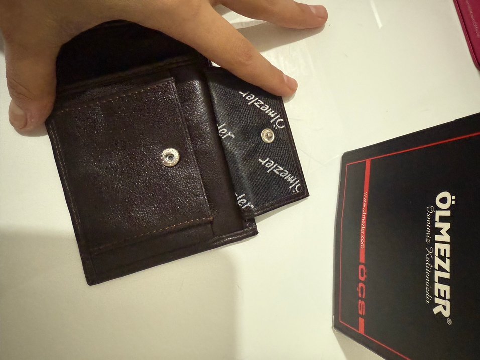 Ölmezler erkek deri cüzdan - Görsel 5