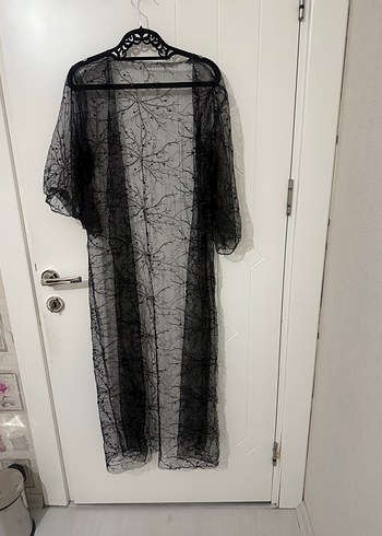 Siyah taşlı hırka - Görsel 4