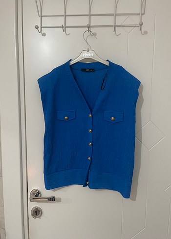 Ekol saks mavisi bluz - Görsel 2