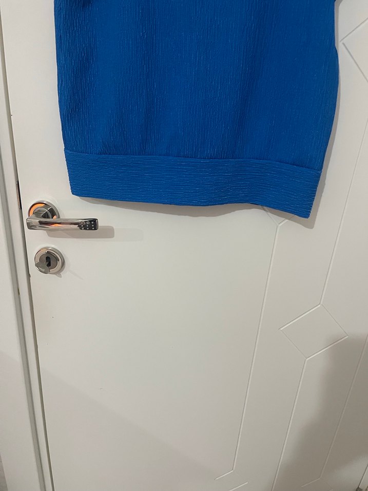 Ekol saks mavisi bluz - Görsel 5