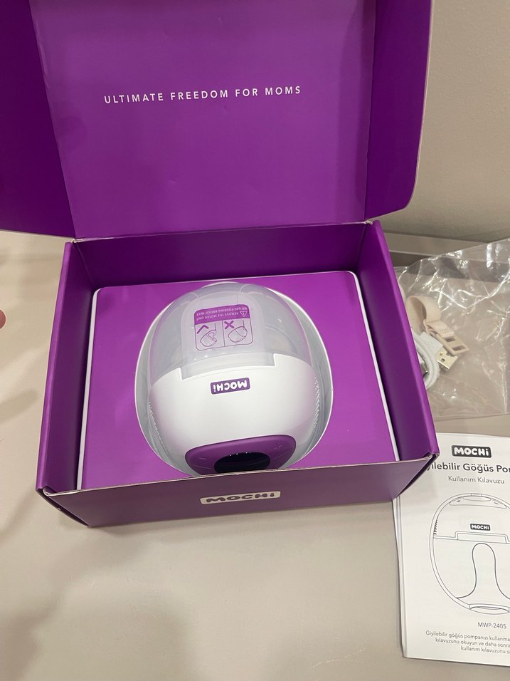 MOCHi Taşınabilir Göğüs Pompası Mor - Görsel 4