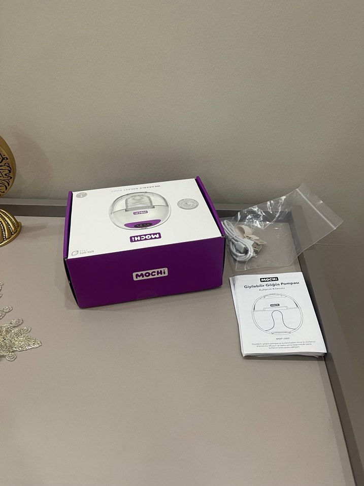 MOCHi Taşınabilir Göğüs Pompası Mor - Görsel 2