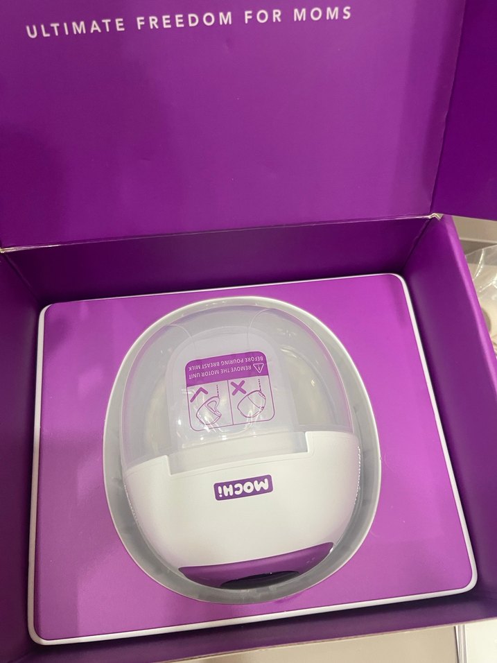 MOCHi Taşınabilir Göğüs Pompası Mor - Görsel 3