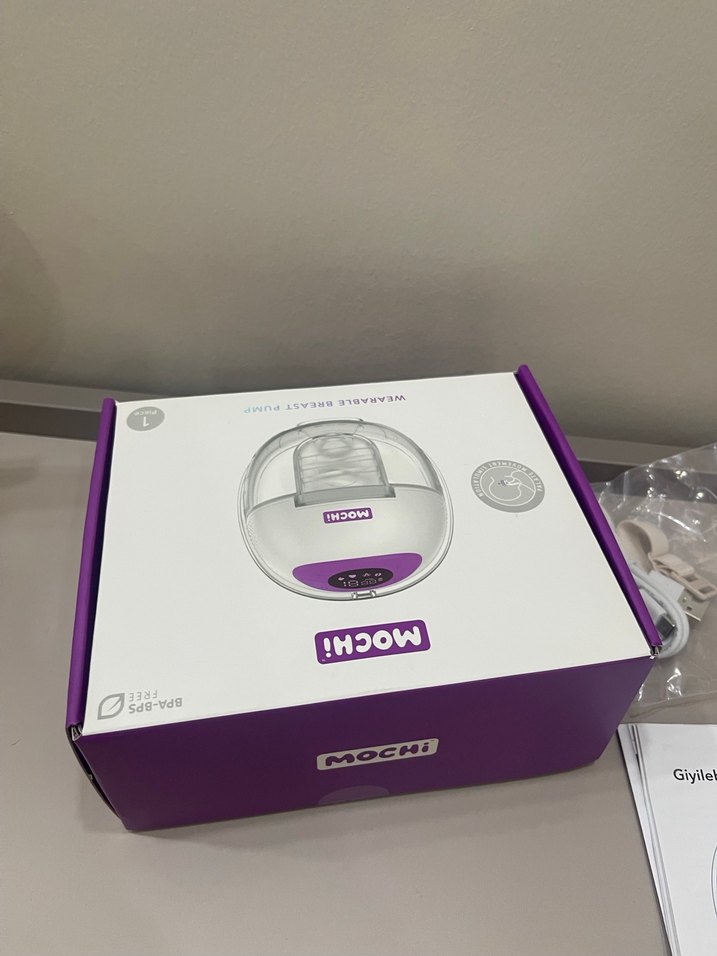 MOCHi Taşınabilir Göğüs Pompası Mor - Görsel 5