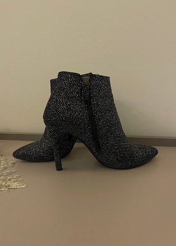 Bambu topuklu çizme - Görsel 5