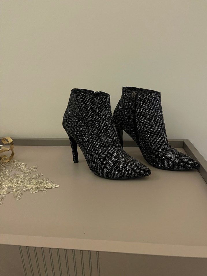 Bambu topuklu çizme - Görsel 3