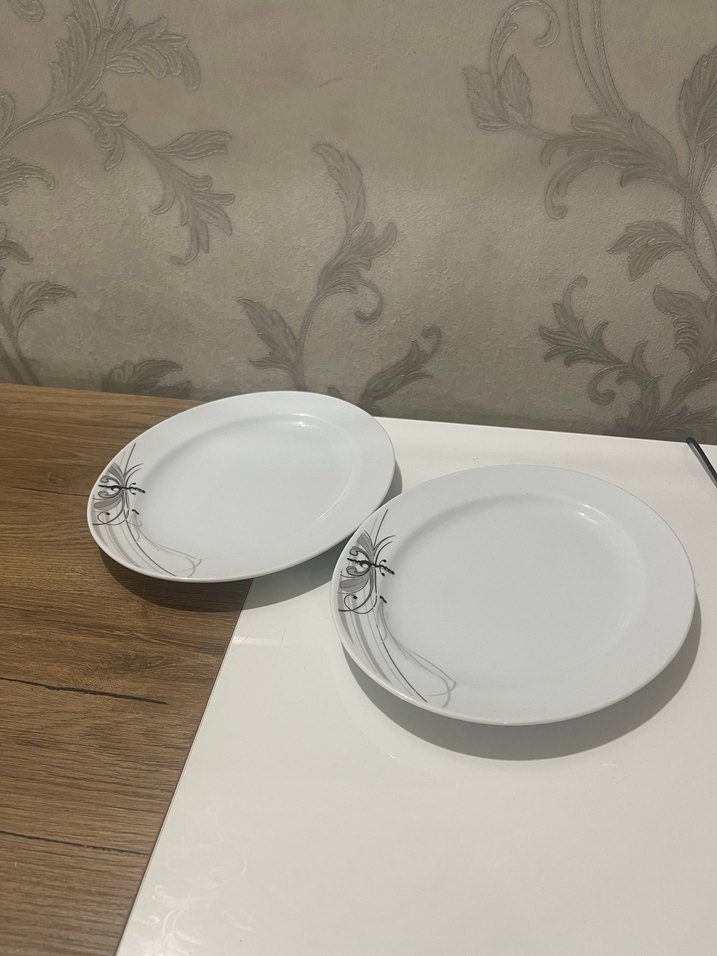 Beyaz Gri Desenli kayık - Görsel 4