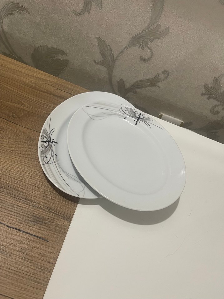 Beyaz Gri Desenli kayık - Görsel 2