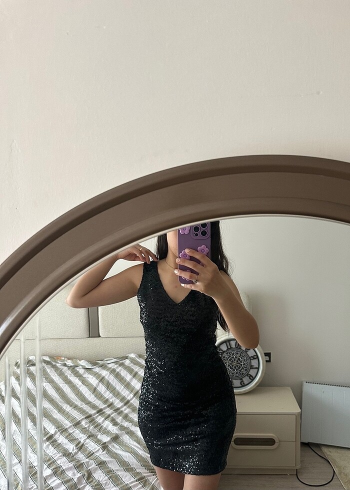 Payet elbise - Görsel 3