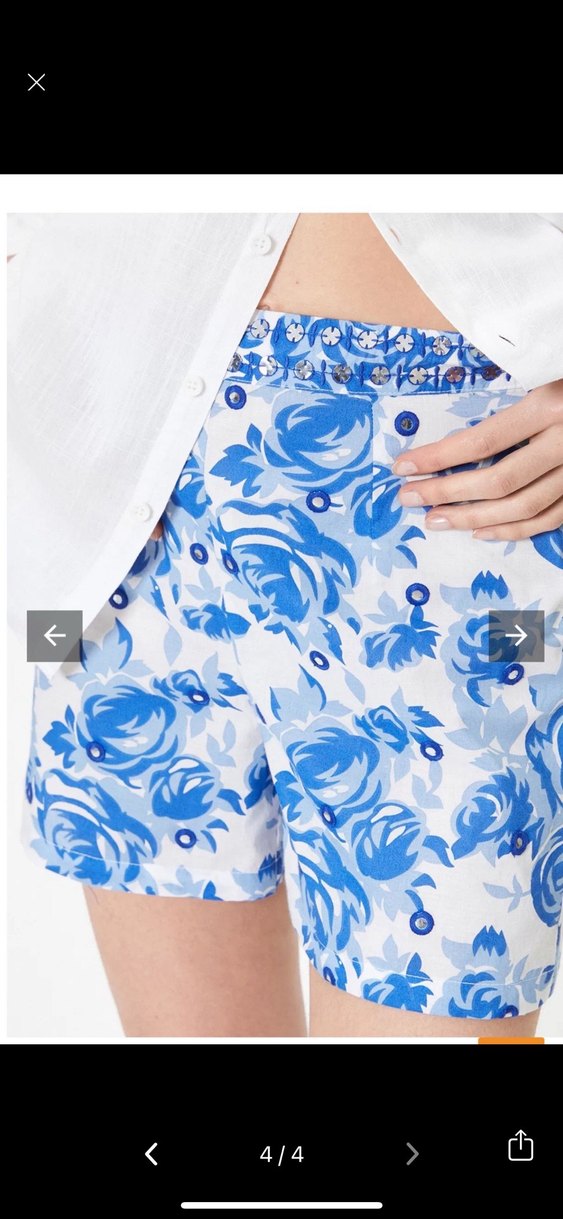 Açık Mavi  Mini Denim Şort takım - Görsel 3