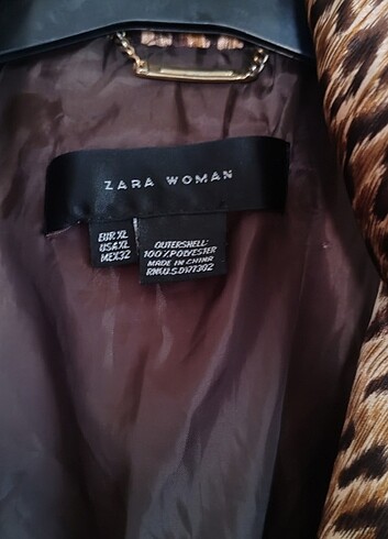 Zara ZARA LEOPAR PUF MONT