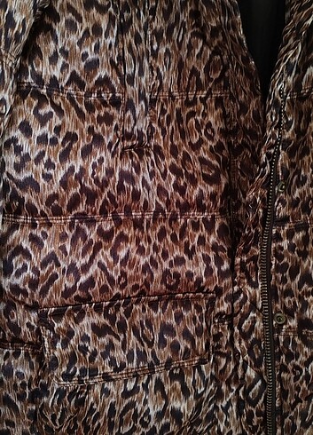 xl Beden ZARA LEOPAR PUF MONT