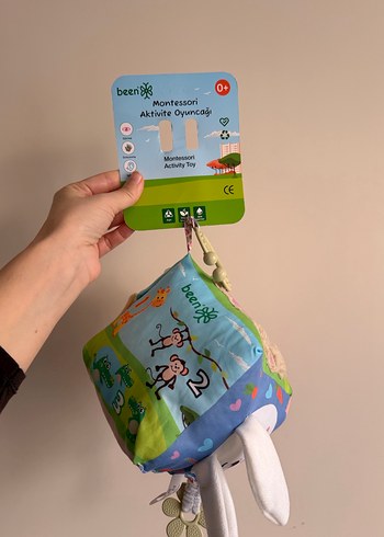 Renkli Eğitici Bebek Oyuncağı - Mavi - Görsel 7