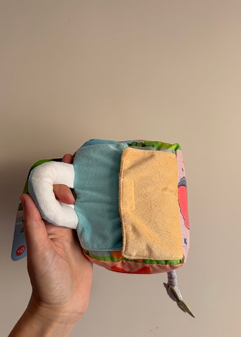 Renkli Eğitici Bebek Oyuncağı - Mavi - Görsel 5