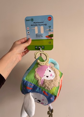 Renkli Eğitici Bebek Oyuncağı - Mavi - Görsel 6