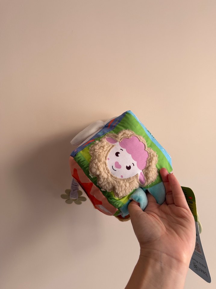 Renkli Eğitici Bebek Oyuncağı - Mavi - Görsel 2