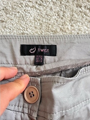 36 Beden İspanyol paça keten pantolon