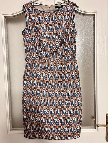 Vintage kolsuz Elbise