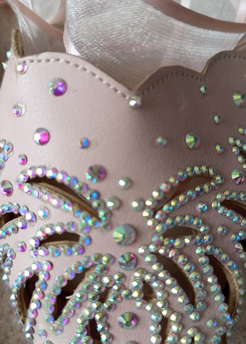 Pembe Payetli Nakışlı gelin Özel Ayakkabı - Görsel 2