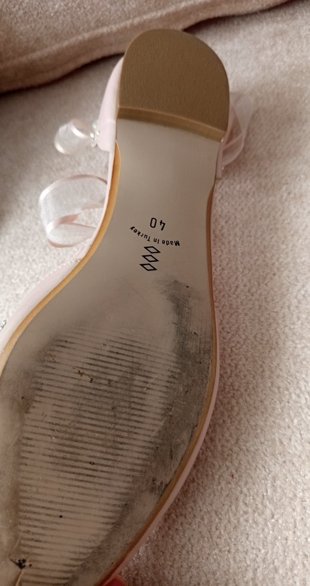 Pembe Payetli Nakışlı gelin Özel Ayakkabı - Görsel 4