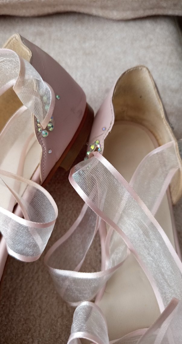 Pembe Payetli Nakışlı gelin Özel Ayakkabı - Görsel 3