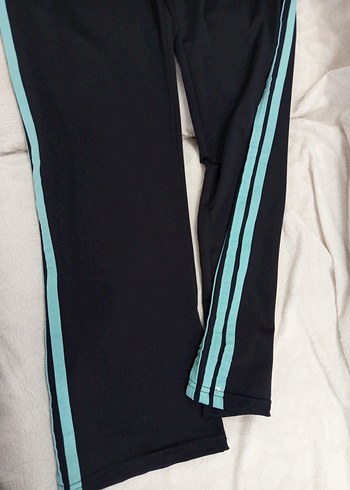 Adidas Mavi Şeritli Kadın Spor Eşofman Altı
