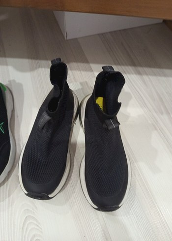 toplu fiyat Renkli Erkek Çocuk Spor Ayakkabısı Velcro - Görsel 12