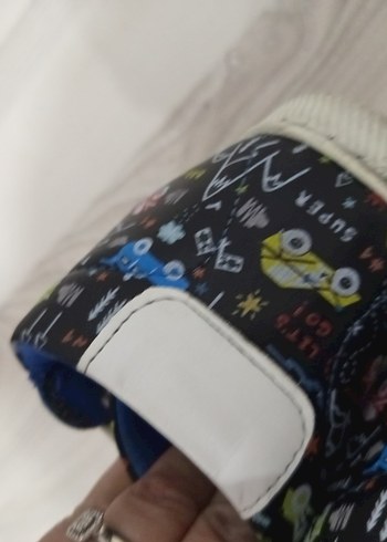 toplu fiyat Renkli Erkek Çocuk Spor Ayakkabısı Velcro - Görsel 2