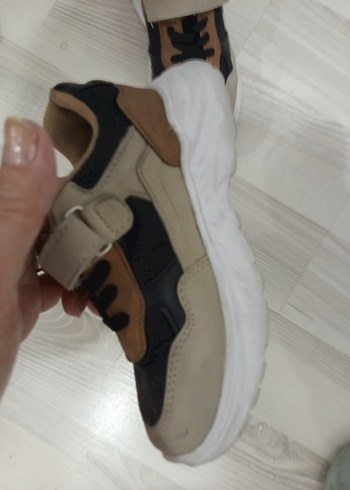 toplu fiyat Renkli Erkek Çocuk Spor Ayakkabısı Velcro - Görsel 11