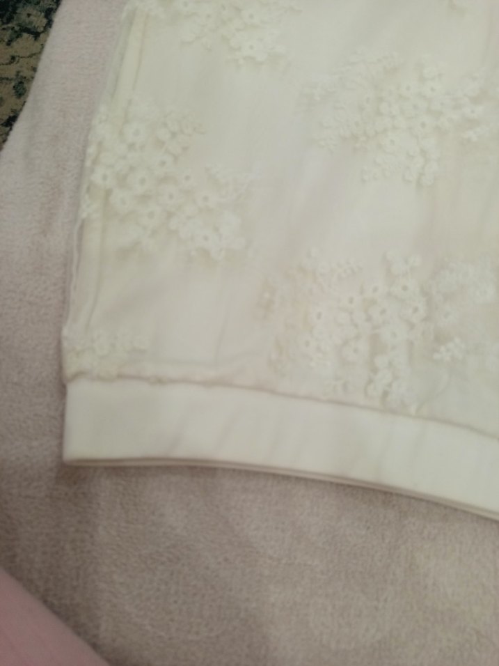 Beyaz Bohem Straplez A-Line Gelinlik - Görsel 4