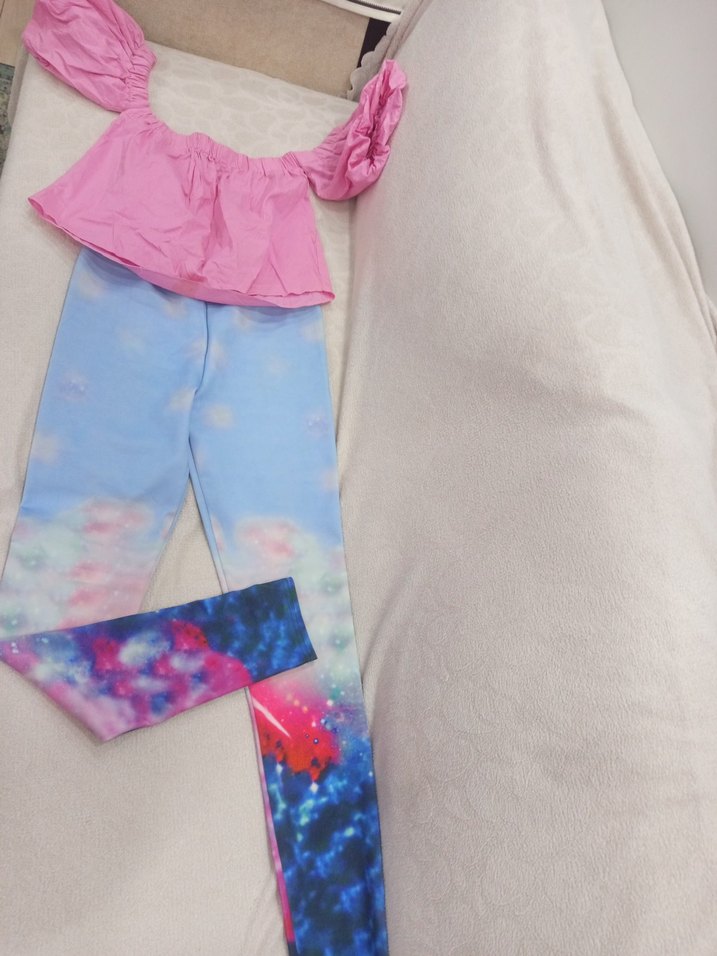 Pembe Straplez Mini Bluz - Görsel 2