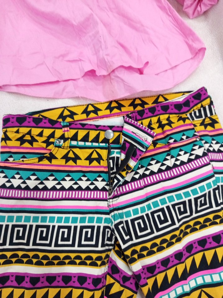 ikili takım Kadın Gri Denim Midi Boy Street tarz bir gömlek Sty - Görsel 2