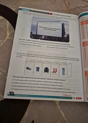 Beden Zoom Serisi Fen Bilimleri Soru Bankası 5. Sınıf