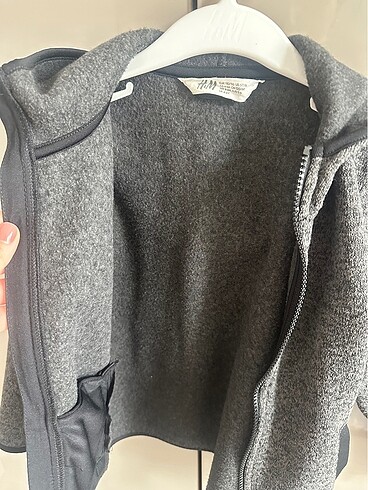 6 Yaş Beden gri Renk Erkek çocuk h&m polar çeket