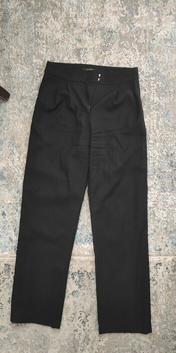 Siyah Kumaş pantolon 