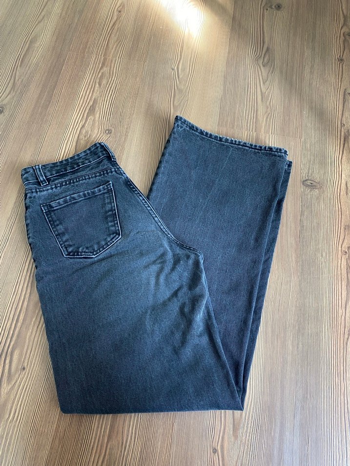 Antrasit Denim Kadın Pantolon - Görsel 3