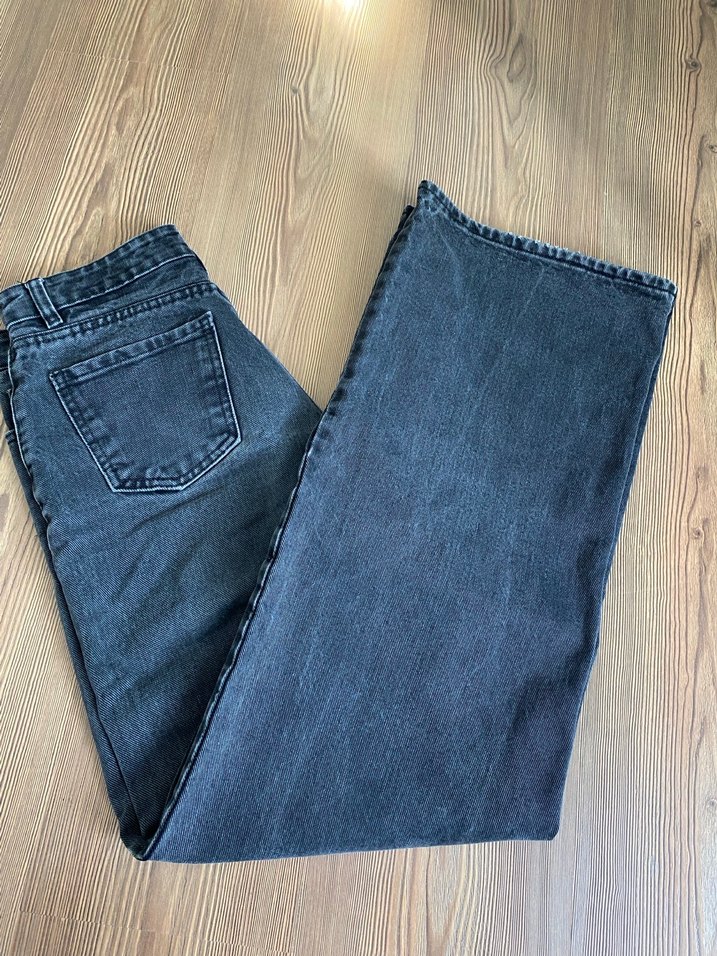 Antrasit Denim Kadın Pantolon - Görsel 2