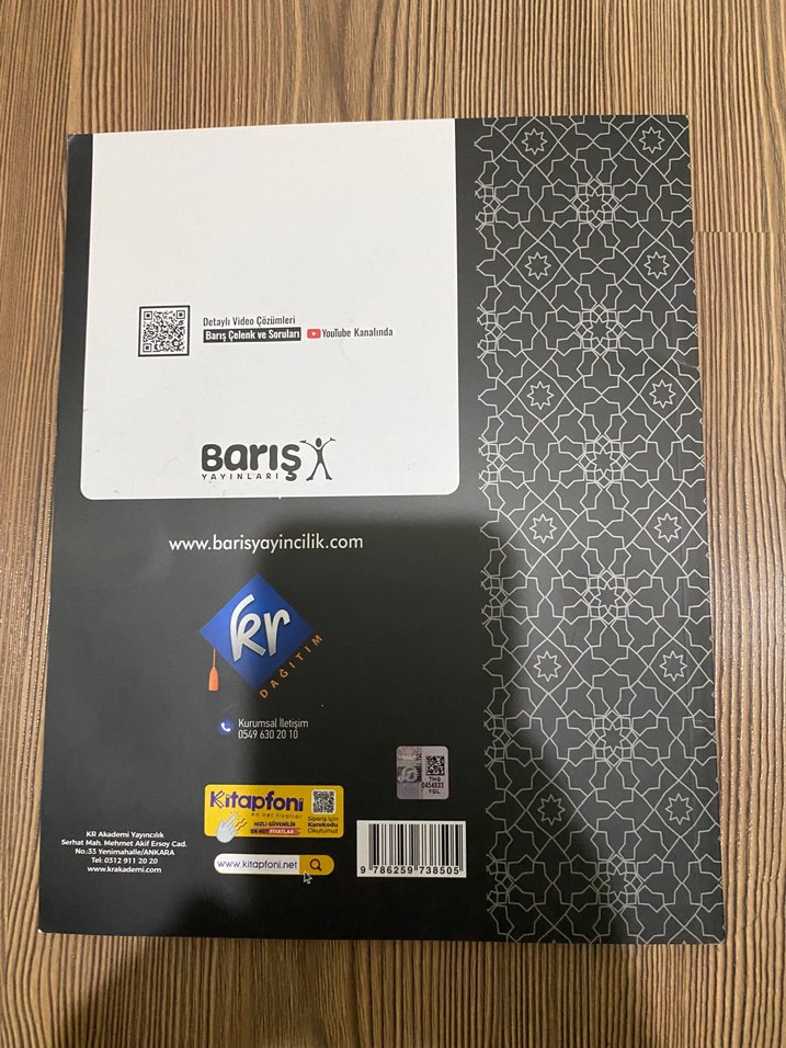 Barış Yayınları AYT Matematik Konu Denemeleri - İlk 10 Soru - Görsel 5
